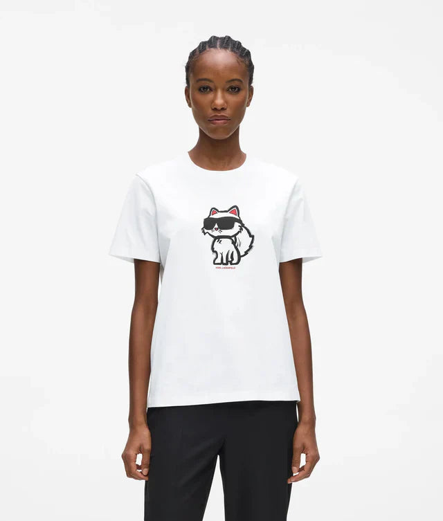 Karl Lagerfeld Women's Ikon Choupette T-shirt