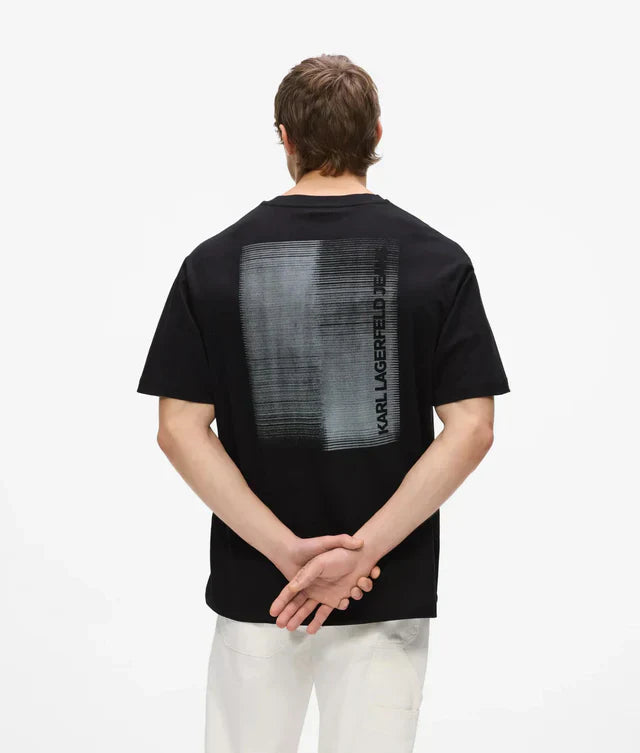 Karl Lagerfeld Relaxed gradient logo T-shirt