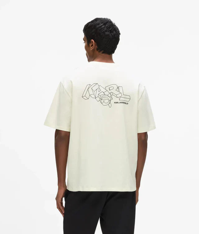 Karl Lagerfeld Ikon graphic print T-shirt