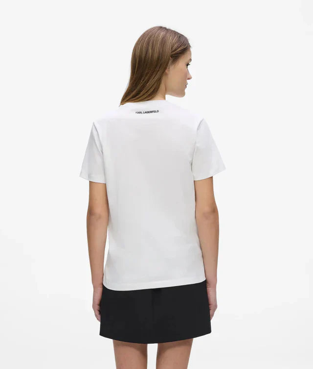 Karl Lagerfeld Women's Exclusive Ikon Choupette graphic T-shirt