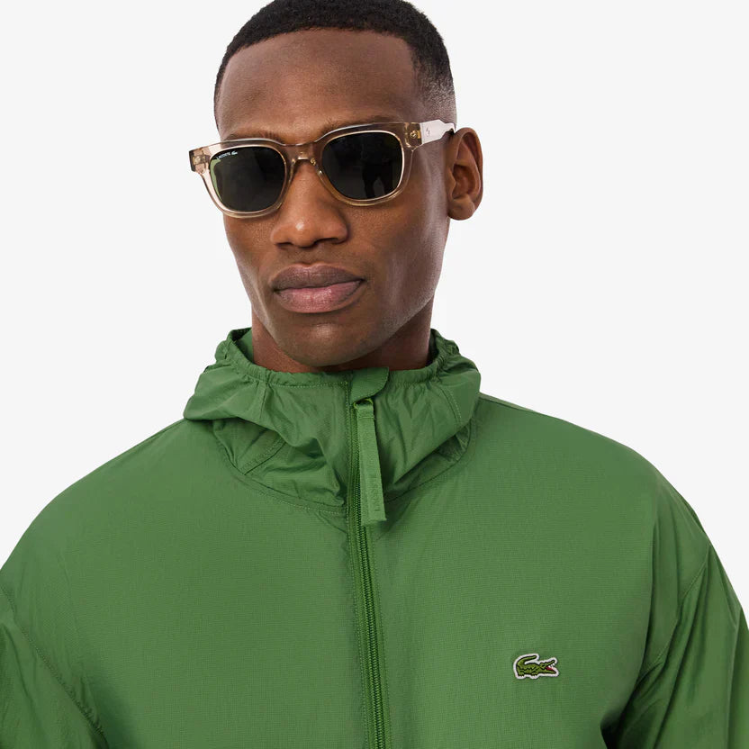 Lacoste Water-repellent lightweight packable jacket