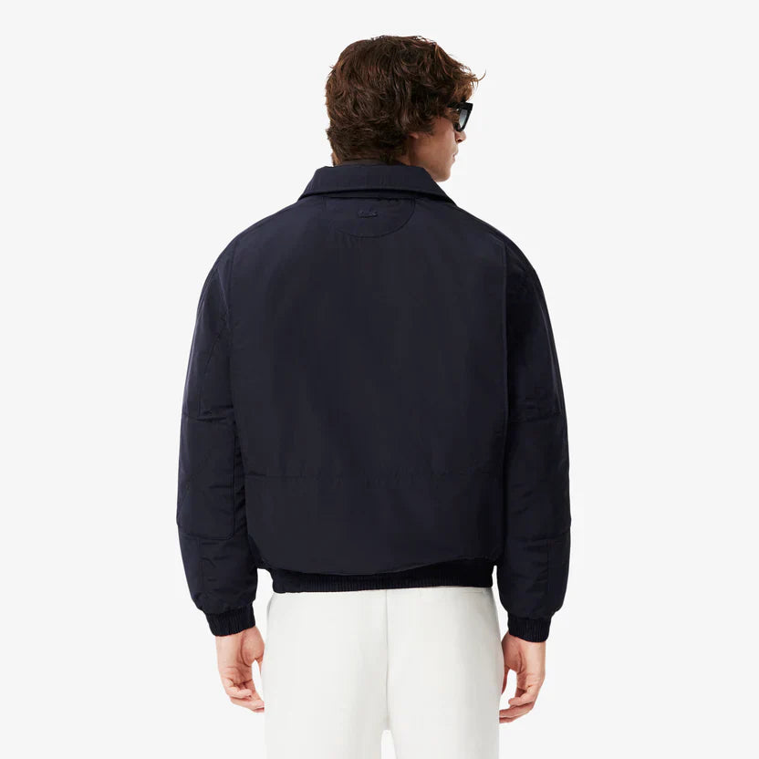Lacoste Water-repellent aviator badge jacket