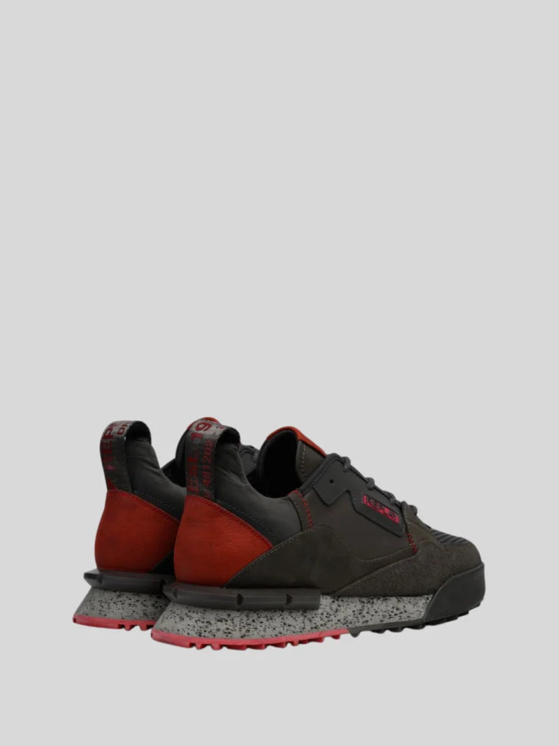 Replay Men's Field Melt 25 dark grey sneakers