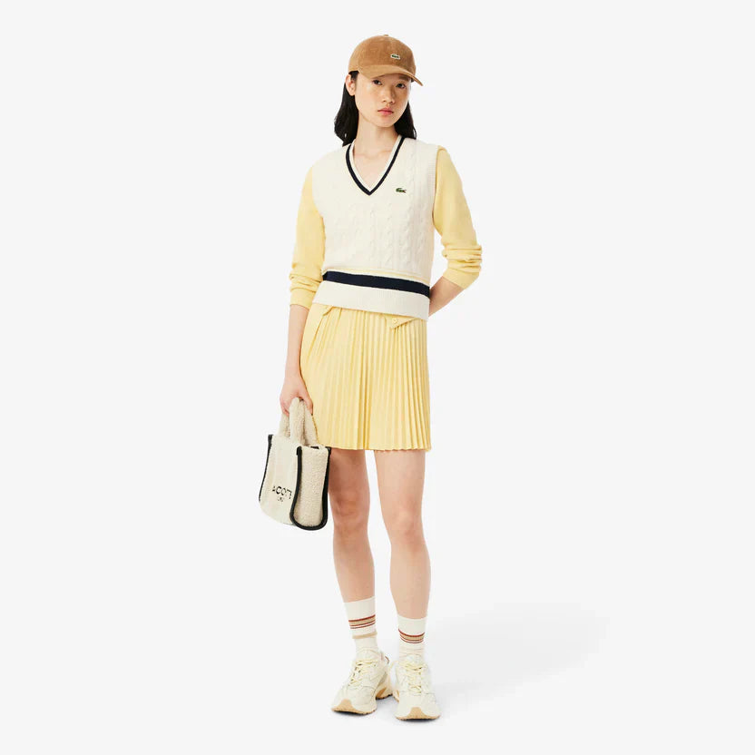 Lacoste Women's Short pleated skirt