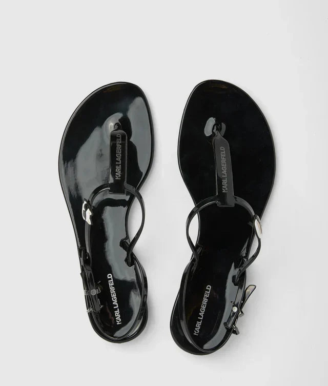 Karl Lagerfeld Women's Ikon NFT jelly sandals