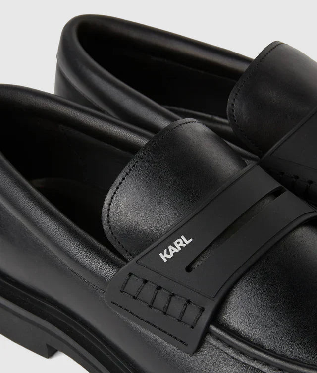 Karl Lagerfeld Kingston saddle loafers
