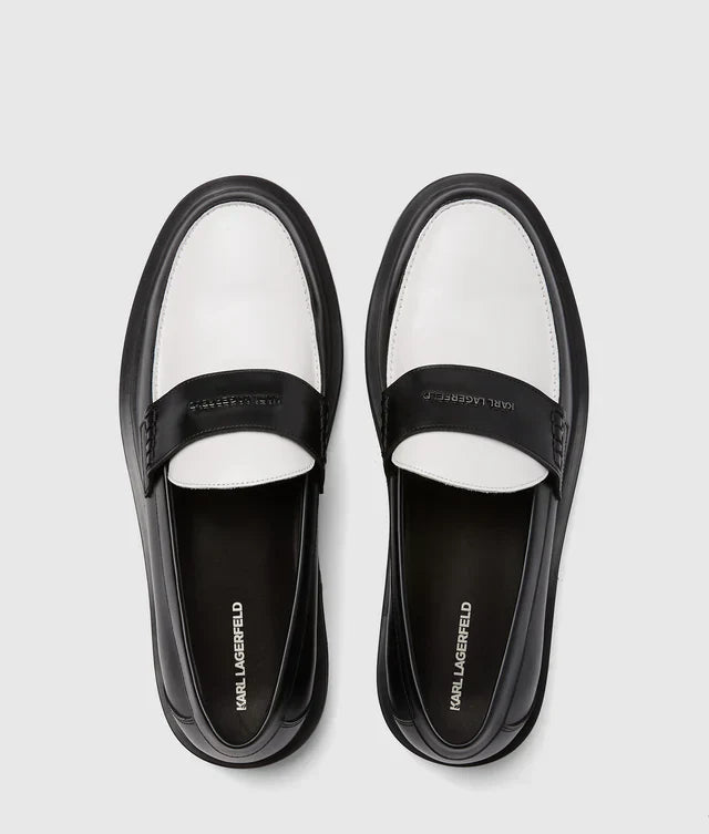 Karl Lagerfeld Keaton saddle loafers