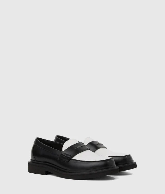 Karl Lagerfeld Keaton saddle loafers