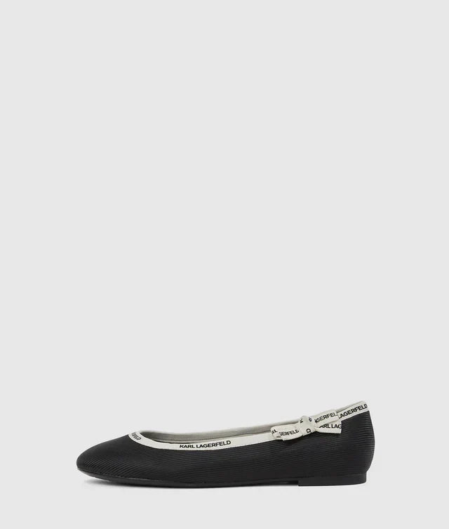 Karl Lagerfeld Women's Ribbon collar pumps
