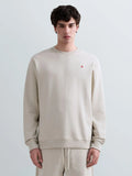 REPLAY MEN'S TERRY COTTON SWEATSHIRT WITH R EMBROIDERY
