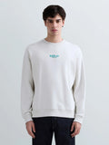 REPLAY MEN'S 1981 TERRY COTTON SWEATSHIRT