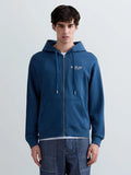 REPLAY MEN'S TERRY COTTON ZIP-UP HOODIE
