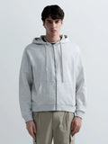 REPLAY MEN'S TERRY COTTON ZIP-UP HOODIE