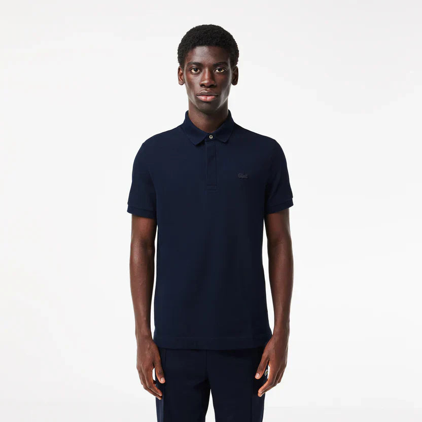 Lacoste Regular fit paris stretch piqué polo shirt