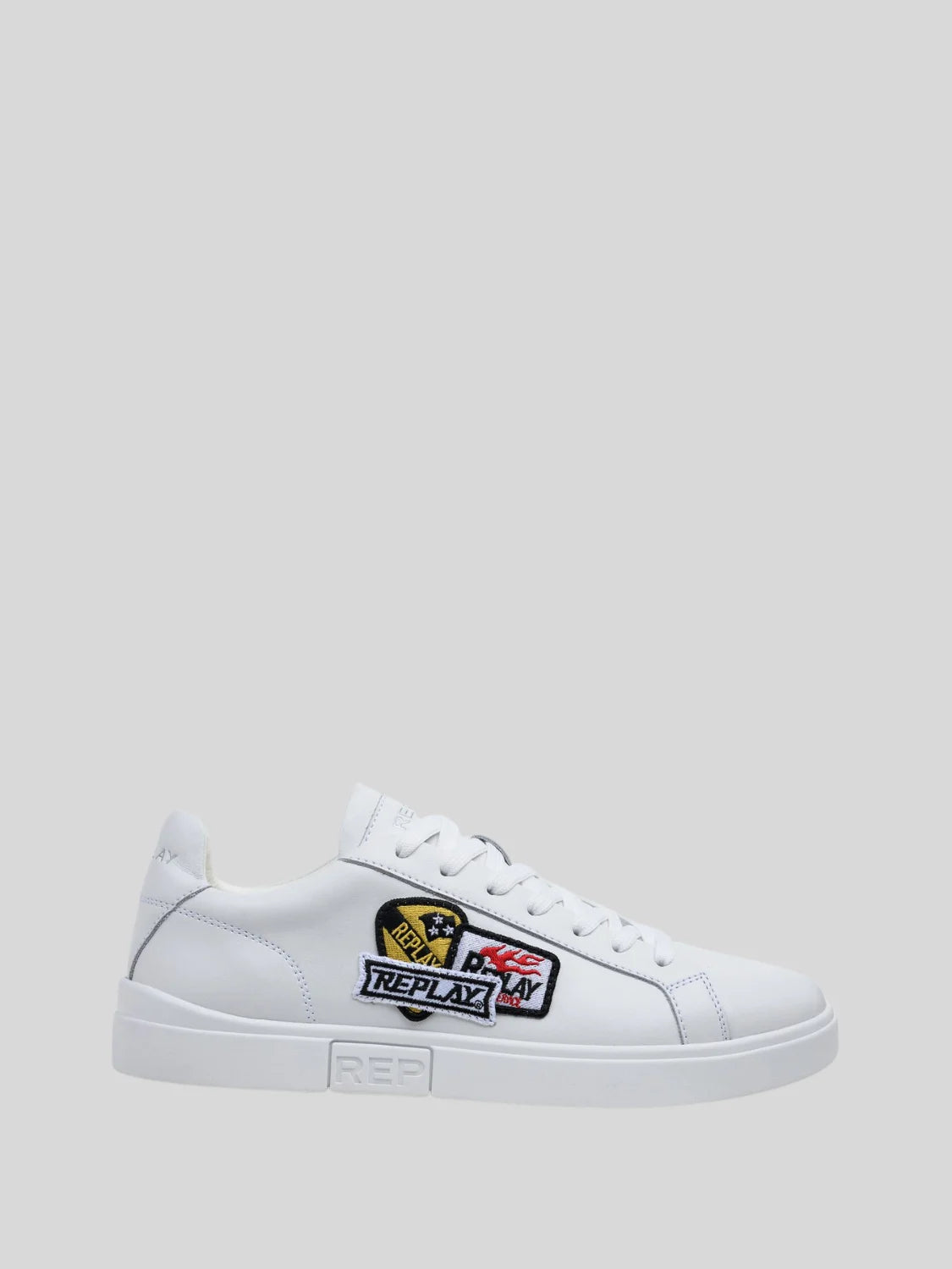 Replay Men's Polys M Combo white sneakers