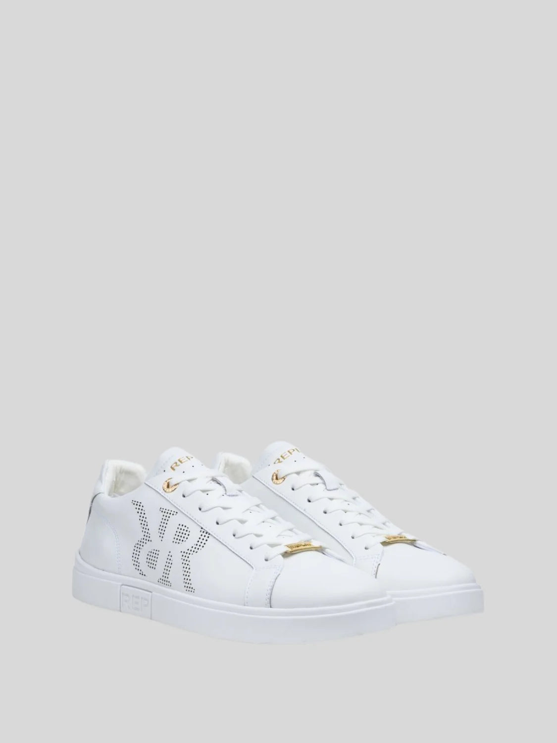 Replay Men's Polys M Double white sneakers
