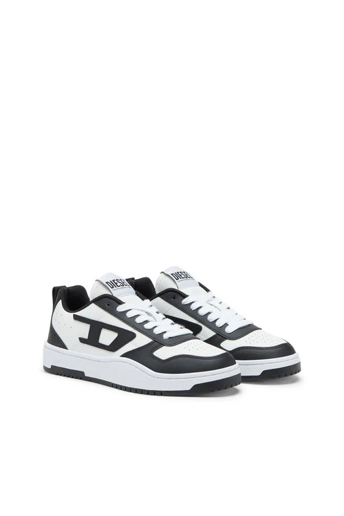 Diesel Men's S-Ukiyo Low-Low-top sneakers in leather and nylon