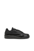 Diesel Men's S-Tracker-D-Silicone-dipped leather sneakers