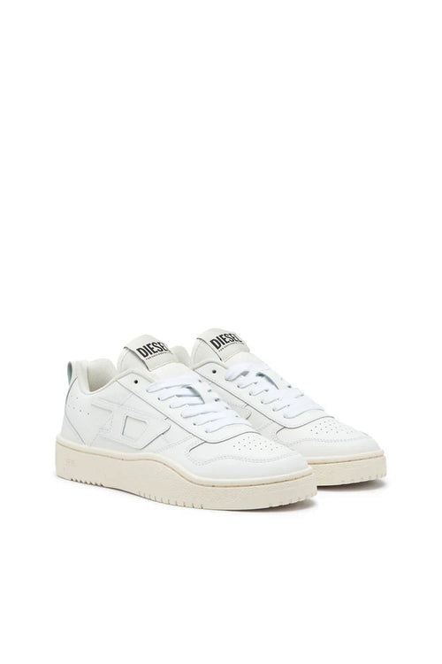 Diesel Men's S-Ukiyo Low-Low-top sneakers in leather and nylon