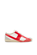 Diesel Men's S-Slante-D-Sneakers in suede and leather with D logo