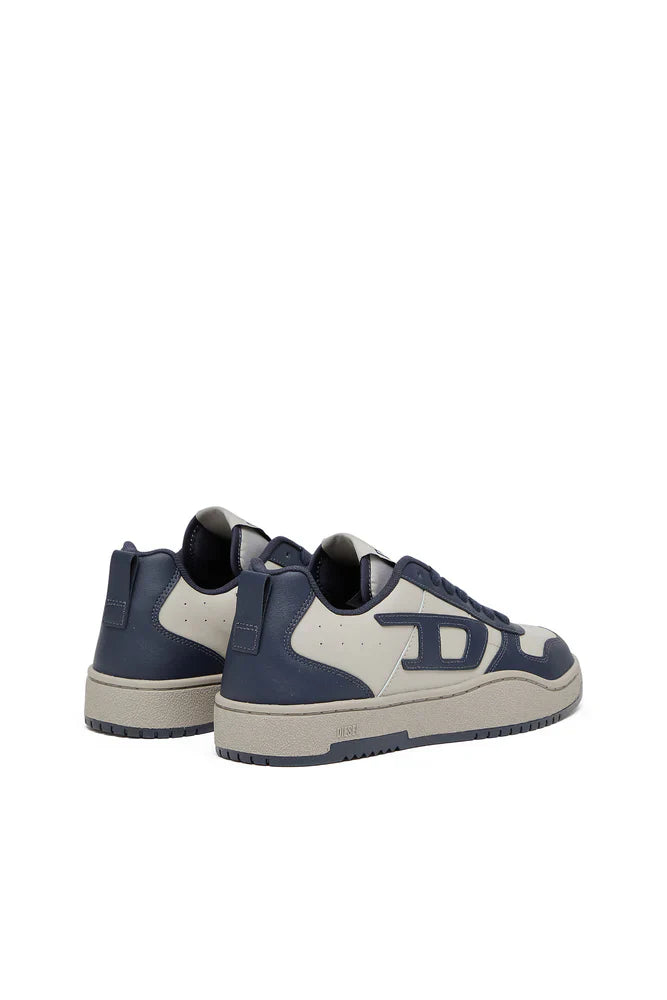 Diesel Men's S-Ukiyo Low-Low-top sneakers in leather and nylon