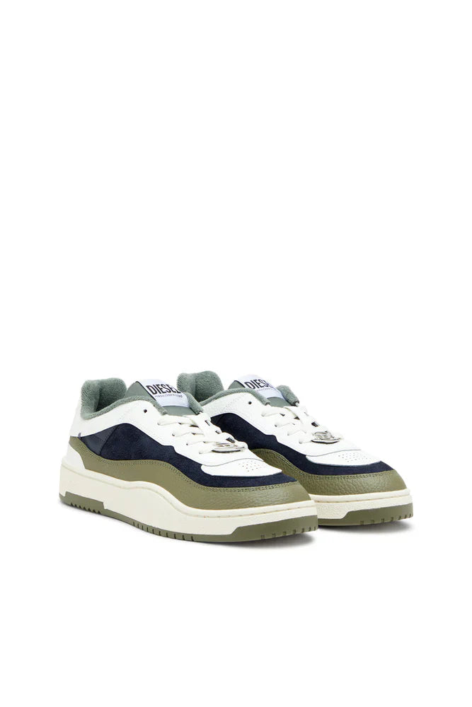 Diesel Men's S-Oval Skate-Sneakers in leather