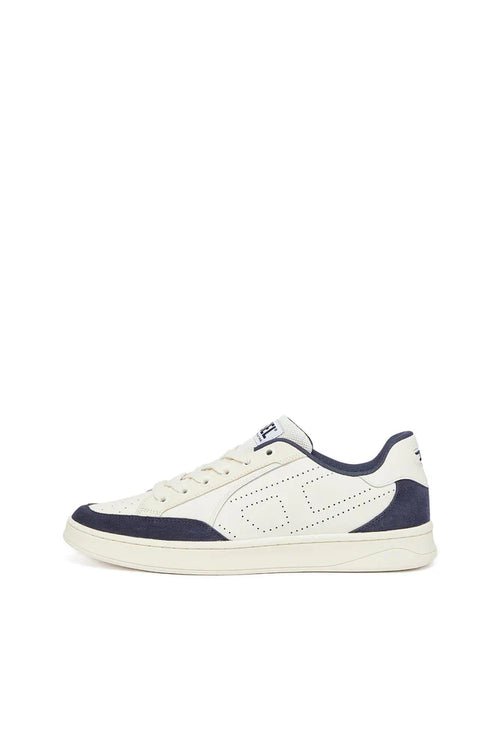 Diesel Men's S-Dakota-Leather sneakers with perforated logo
