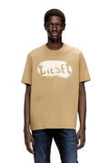 Diesel Light cotton T-shirt with faded logo