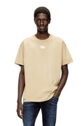 Diesel Light cotton T-shirt with metallic Oval D logo