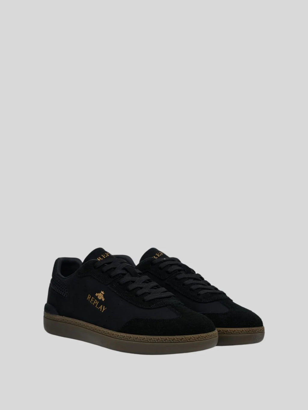 Replay Men's Pyper Tonal Black sneakers