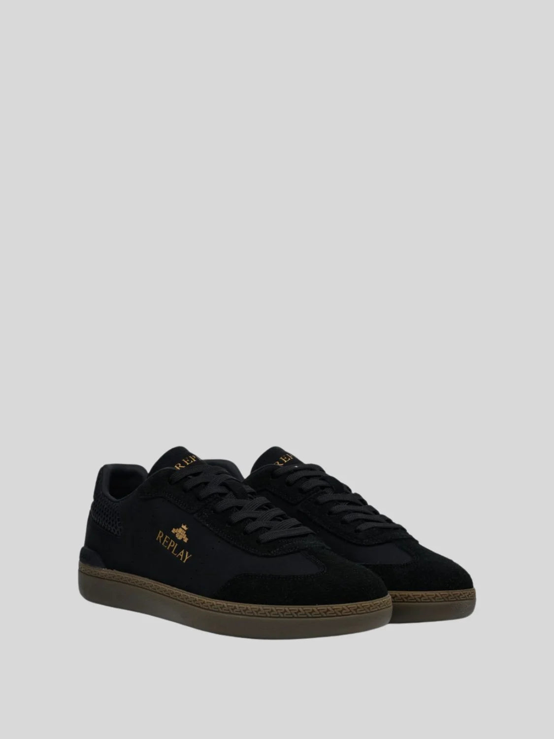 Replay Men's Pyper Tonal Black sneakers