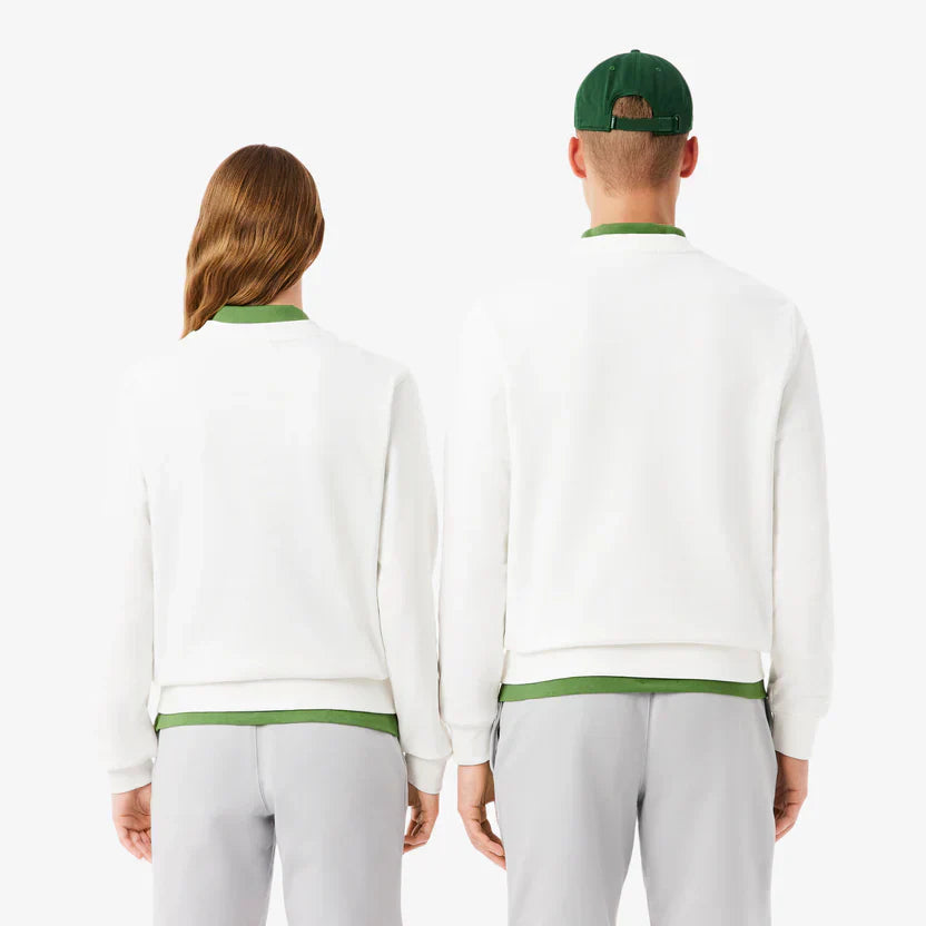 Lacoste Embossed fleece sweatshirt
