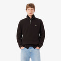 Lacoste Zip-up high neck interlock sweatshirt