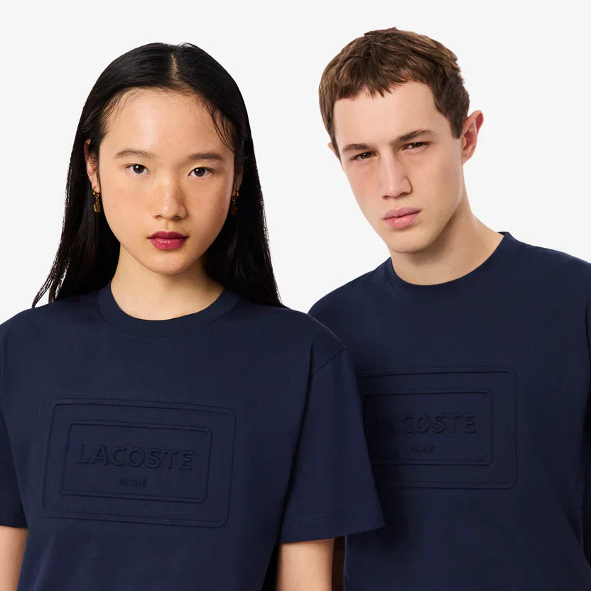 Lacoste Embroidered cotton t-shirt