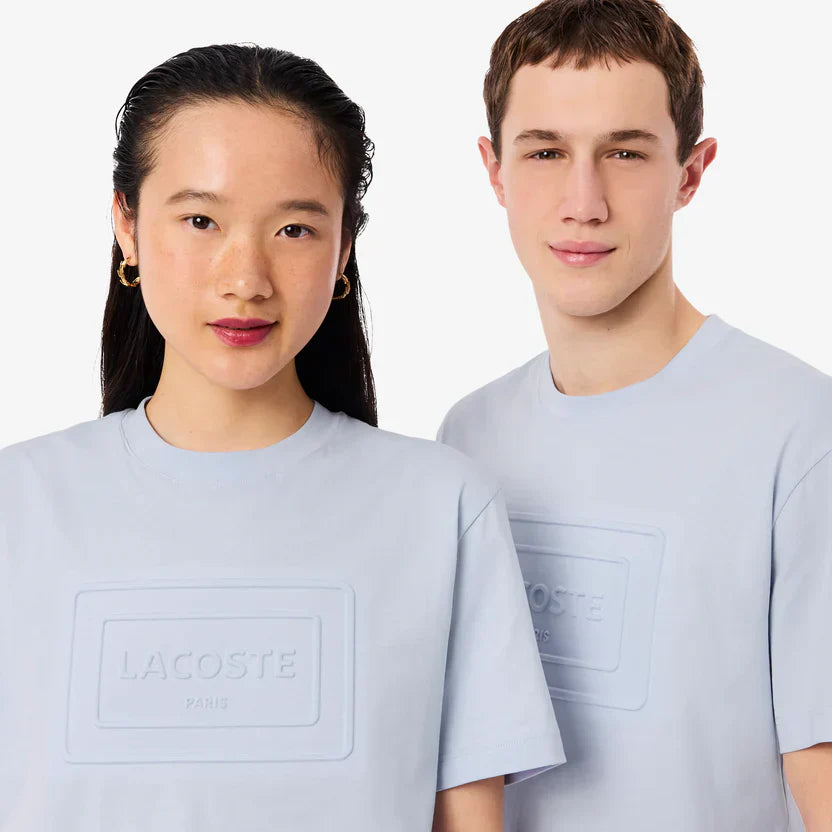 Lacoste Embroidered cotton t-shirt